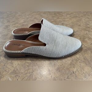 Indigo Rd. Striped Slip-On Mules spring shoe